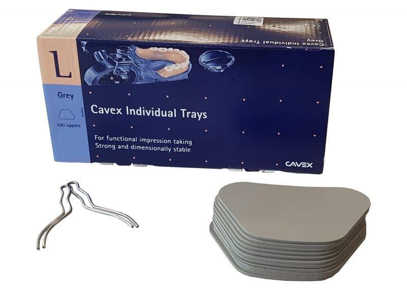 Cavex Individual Trays Uppers Plain image